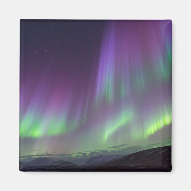 Aimant Les Aurores Boréales | Nord de l'Islande (Devant)