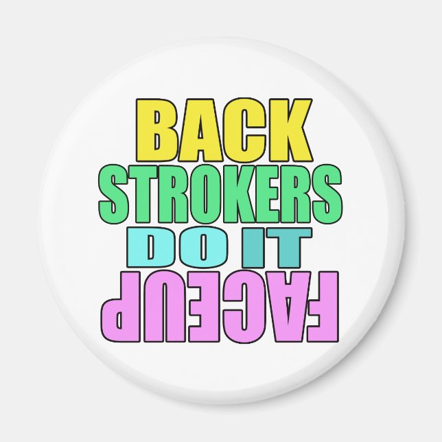 Aimant Les backstrokers le font face (Devant)