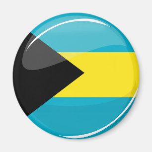 Aimant Les Bahamas diminuent en rond et brillant