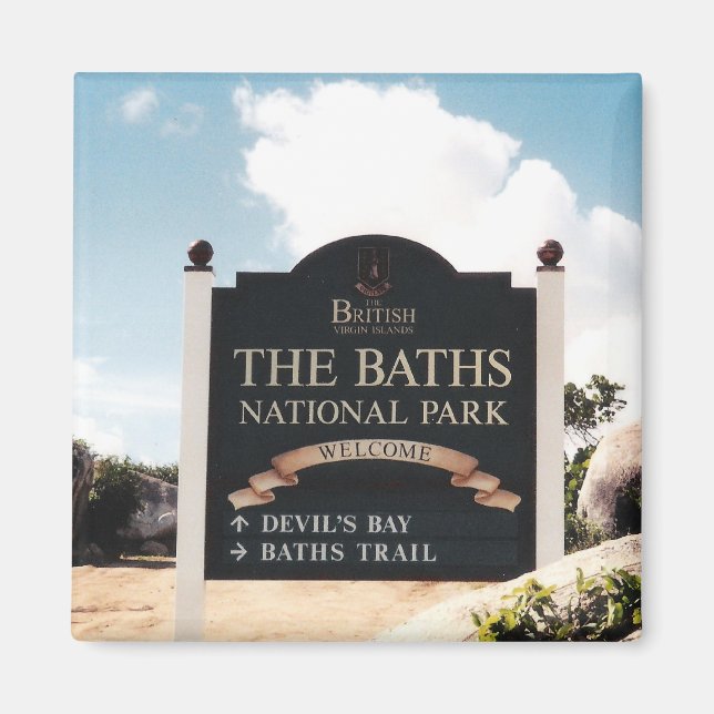 Aimant Les Bains - Virgin Gorda (Devant)