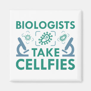 Aimant Les biologistes prennent Cellfies