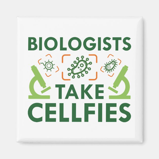 Aimant Les biologistes prennent des cellules (Devant)