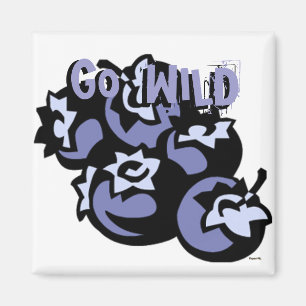 Aimant Les bleuets deviennent sauvages