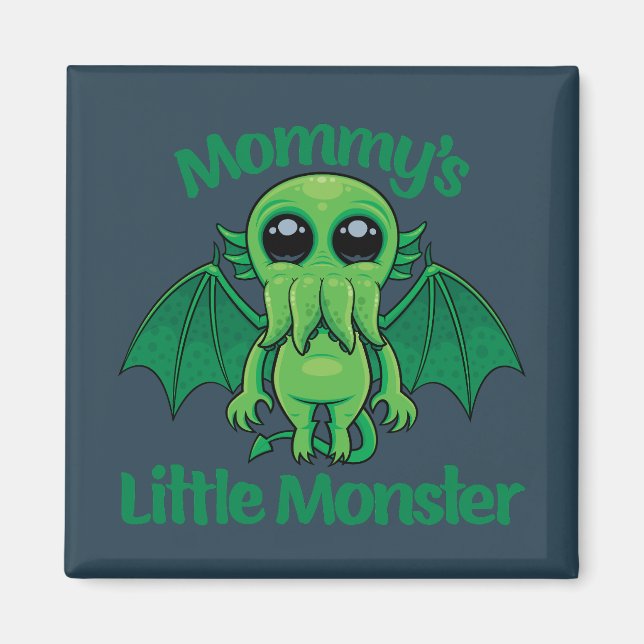 Aimant Les boudins de cthulhu du petit monstre de maman (Devant)