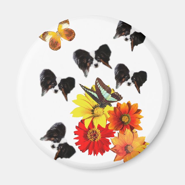 Aimant Les cadeaux Papillon Lovers (Devant)