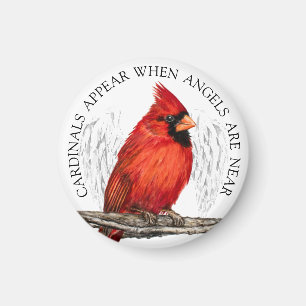 Aimant Les cardinaux apparaissent quand les anges sont