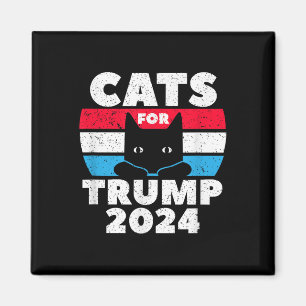 Aimant Les chats pour l'élection de Trump 2024