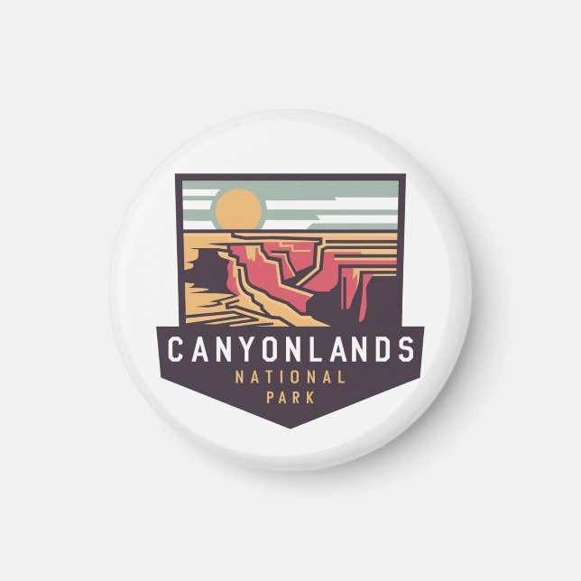 Aimant Les chefs-d'oeuvre de la nature dans le Parc natio (Devant)