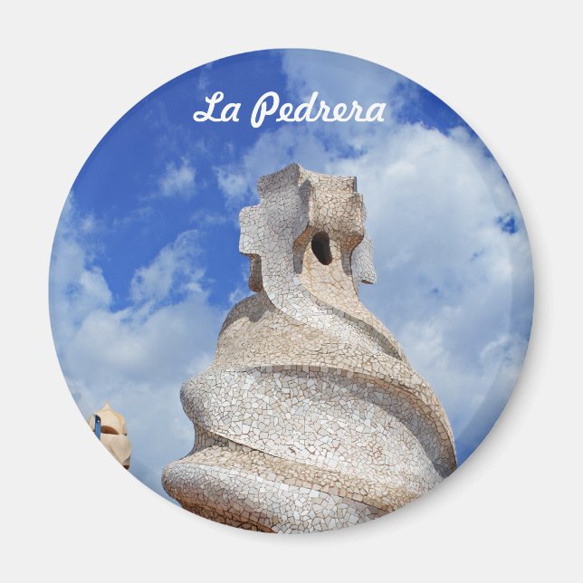 Aimant Les cheminées de La Pedrera (Devant)