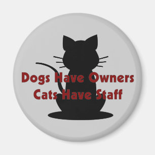 Aimant Les chiens ont des chats de propriétaires… avoi