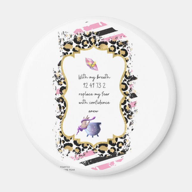 Aimant Les chiffres de Grabovoi pour la liberté de la peu (Devant)