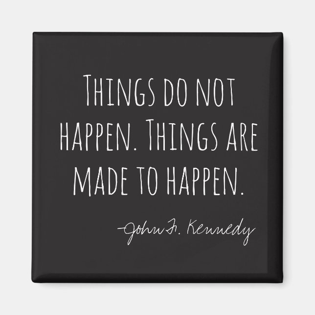 Aimant Les choses ne se passent pas (Devant)