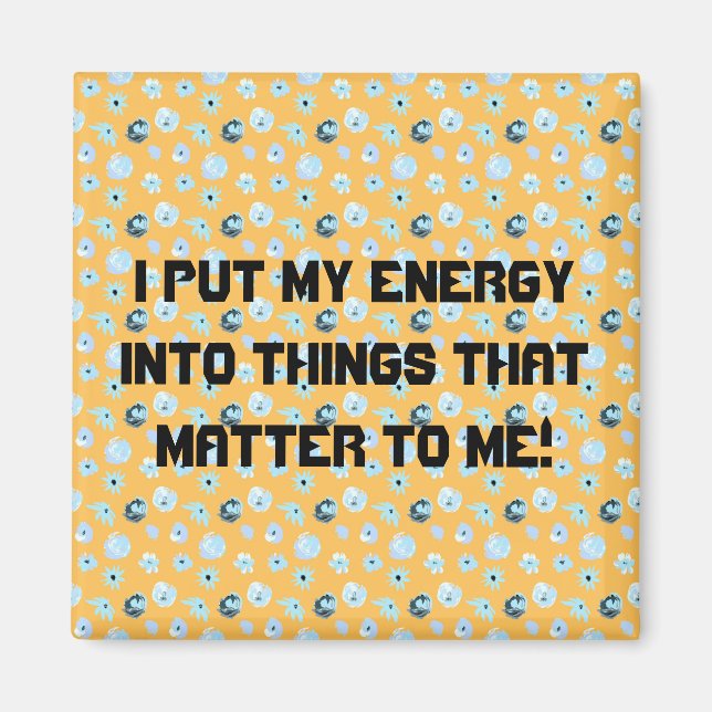 Aimant Les choses qui comptent (Devant)