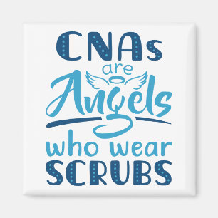 Aimant Les CNA sont des anges qui portent des arbustes
