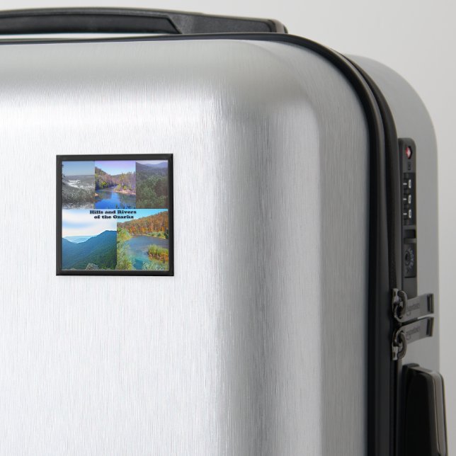 Aimant Les collines et les rivières des Ozarks (In Situ (Bagages))