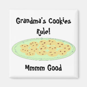 Aimant Les cookies de grand-mère règnent