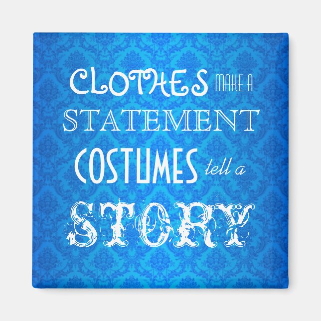 Aimant Les Costumes Racontent Une Histoire (Devant)