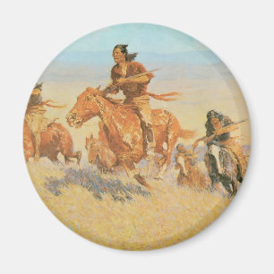 Aimant Les Coureurs de Buffles, Big Horn Basin de Remingt