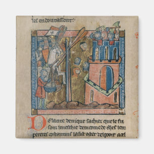 Aimant Les croisés bombardent Nicaea avec des têtes en