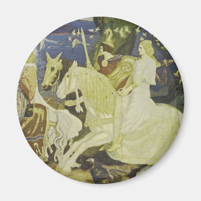 Aimant Les cyclistes de Sidhe (Devant)