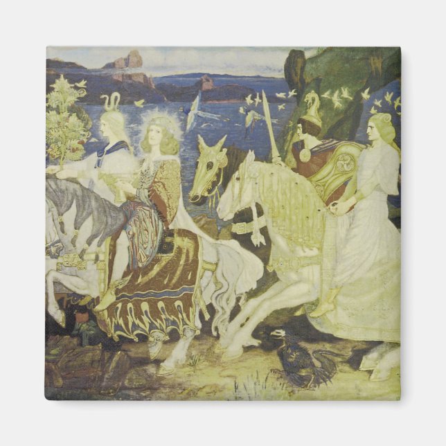 Aimant Les cyclistes de Sidhe (Devant)