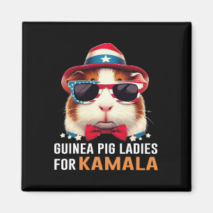 Aimant Les Dames De Cochon Pour Kamala Drôle Chat 2024 Pr
