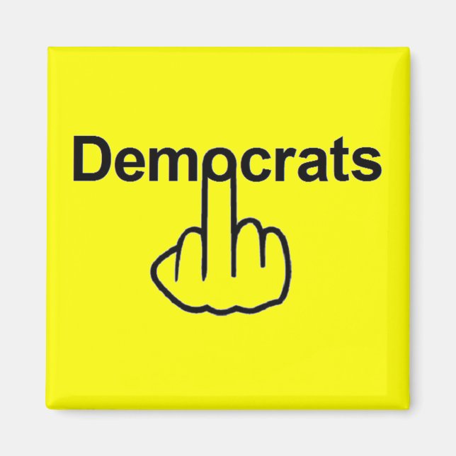 Aimant Les Démocrates de l'aimant se retournent (Devant)