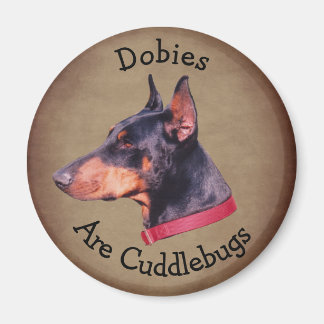 Aimant Les Dobies Sont Des Câlins Doberman Pinscher