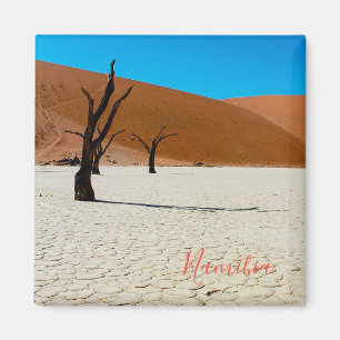 Aimant Les dunes de sable de Namibie