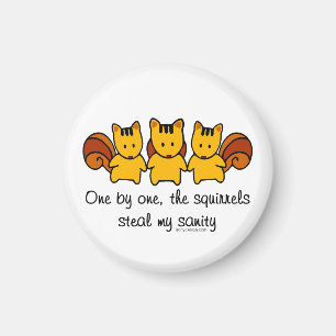 Aimant Les écureuils volent ma santé mentale