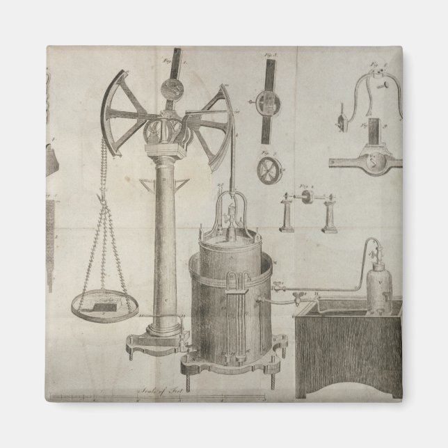 Aimant Les éléments de la chimie (Devant)