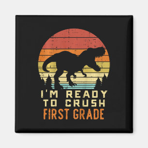 Aimant Les enfants Je suis prêt à écraser la 1re année Di