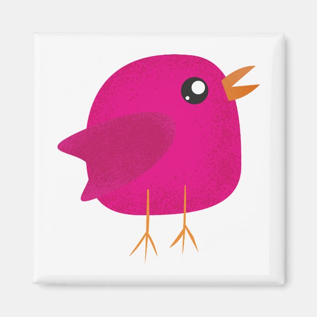 Aimant Les enfants, joli petit oiseau (Devant)