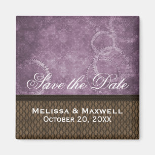 Aimant Les engrenages en métal sauvent la date Magnet, vi