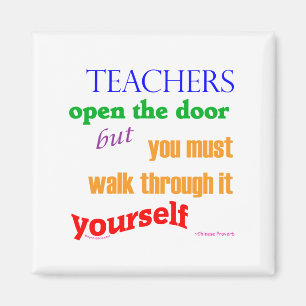 Aimant Les enseignants ouvrent la porte...