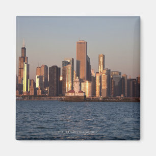 Aimant Les Etats-Unis, l'Illinois, Chicago, horizon de