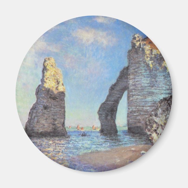 Aimant Les falaises d'Etretat - Claude Monet (Devant)