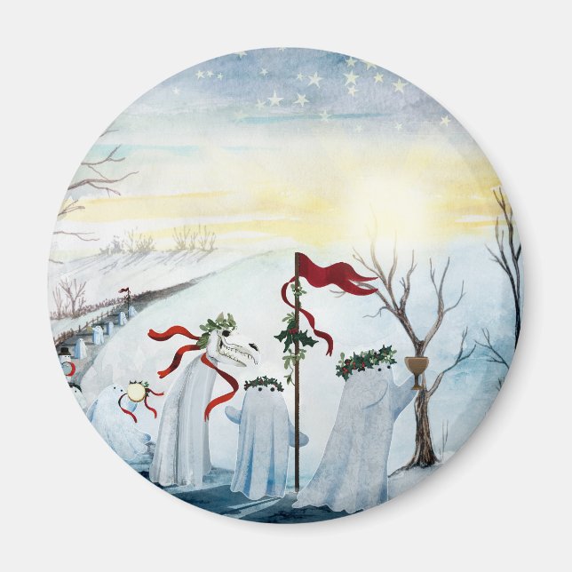 Aimant Les fantômes de la Wassailing (Devant)