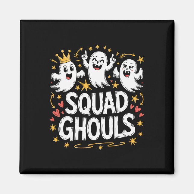 Aimant Les fantômes de l'équipe correspondent à l'Hallowe (Devant)