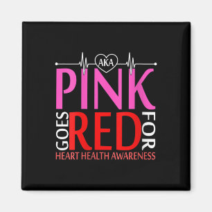 Aimant Les Femmes Aka Pink Se Rouge Pour Les Prix De Sant