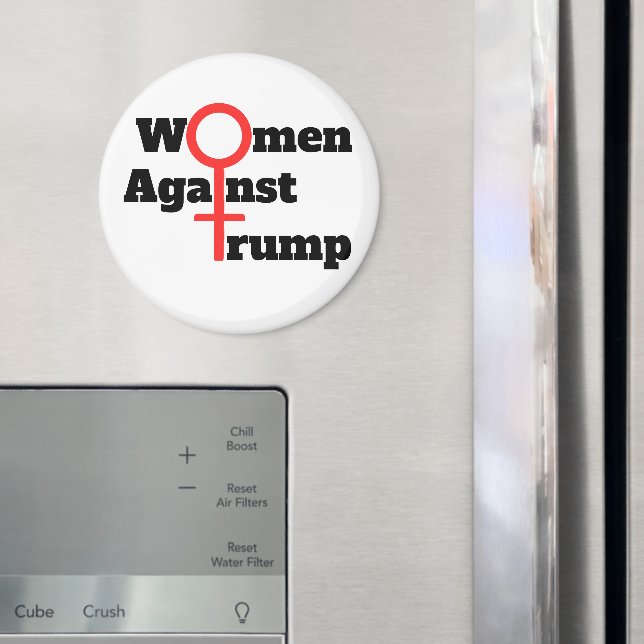 Aimant Les femmes contre l'aimant de Trump (In situ (réfrigérateur))