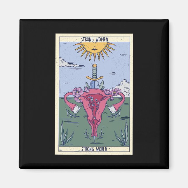 Aimant Les femmes du monde fort (Devant)