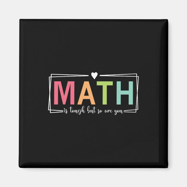 Aimant Les femmes Les maths c'est dur mais vous aussi Pro (Devant)