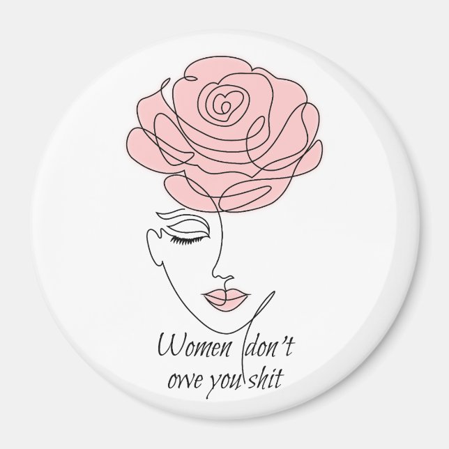 Aimant Les femmes ne vous doivent pas l'amour (Devant)