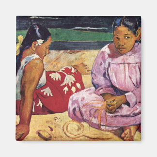 Aimant Les femmes tahitiennes sur la plage, Paul Gauguin