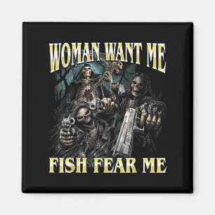Aimant Les femmes veulent du poisson craignent drôle de s