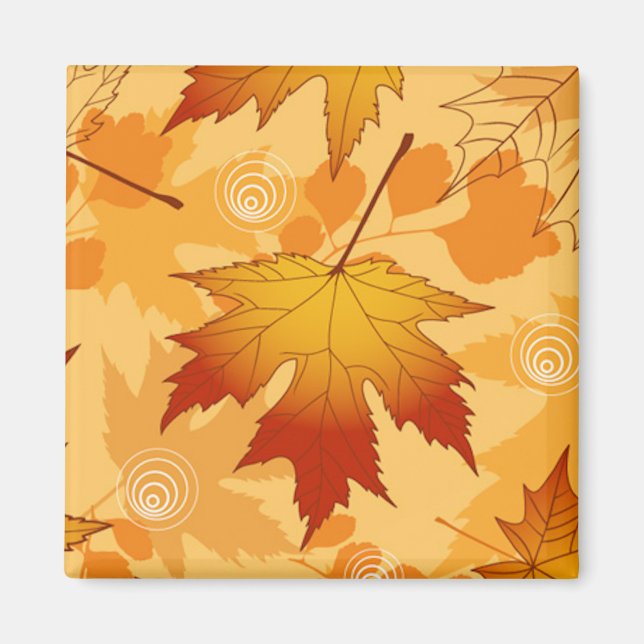 Aimant Les Feuilles d'automne (Devant)