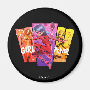 Aimant Les filles miraculeuses   Power fille