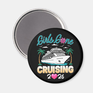 Aimant Les filles sont parties en croisière 2026 Amies as