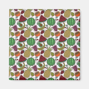 Aimant Les Fruits sautés Fruit surface pattern 25
